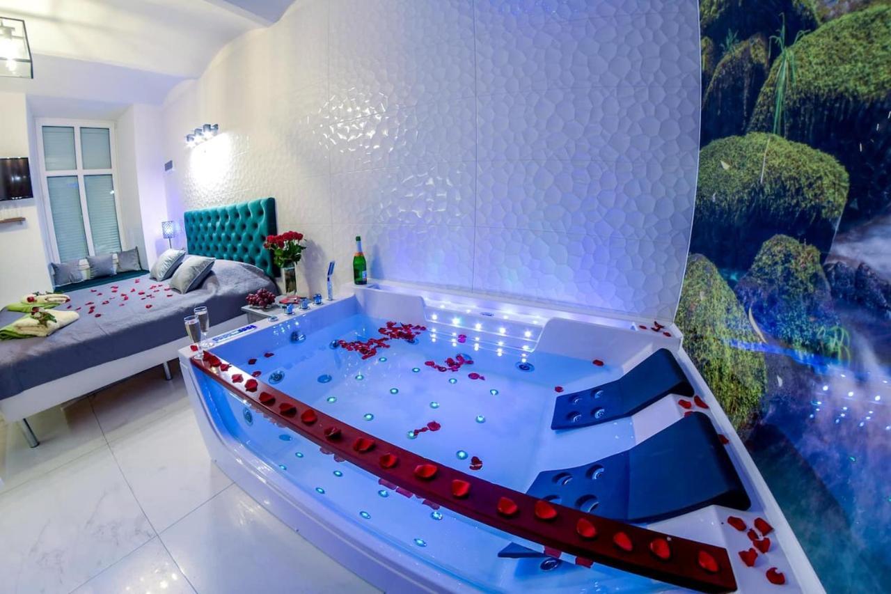 Apartment Jacuzzi Krakau Exterior foto